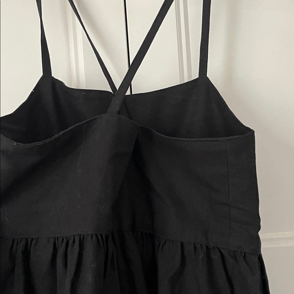 Handmade Black Midi Dress - Picture 5 of 5